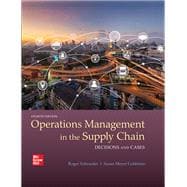 Connect Online Access for Operations Management in the Supply Chain: Decisions and Cases