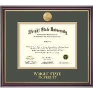 Wright State Windsor BA/MA Diploma Frame with Medallion