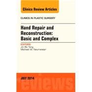Hand Repair and Reconstruction: Basic and Complex: an Issue of Clinics in Plastic Surgery