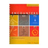 Encounters : Chinese Language and Culture, Character Writing Workbook 1