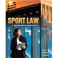 Sport Law : A Managerial Approach