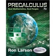 Precalculus Real Mathematics, Real People