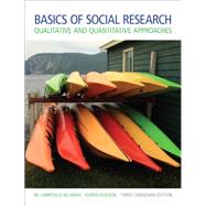 Basics of Social Research, Third Canadian Edition Plus MySearchLab with Pearson EText -- Access Card Package