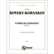 Nicolai Rimsky-Korsakov Capriccio Espagnole  Opus 34