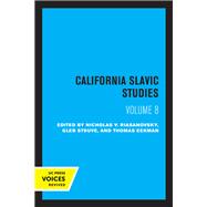 California Slavic Studies, Volume VIII
