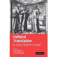 Cultural Translation in Early Modern Europe