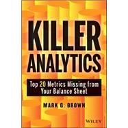 Killer Analytics Top 20 Metrics Missing from your Balance Sheet,9781118631713