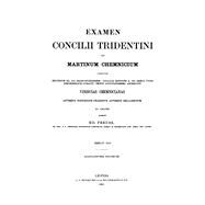 Examen Concilii Tridentini