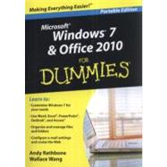 Windows 7 & Office 2010 For Dummies, Book + DVD Bundle