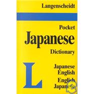 Langenscheidt's Pocket Japanese Dictionary
