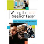 Writing the Research Paper A Handbook