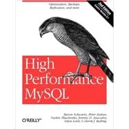 High Performance MySQL : Optimization, Backups, Replication, and More