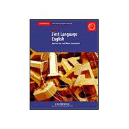First Language English: IGCSE Coursebook