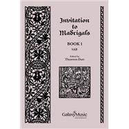 Invitation to Madrigals, Book 1 (Product Number 1.5106)