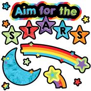 Celebrate Learning Aim for the Stars Mini Bulletin Board Set