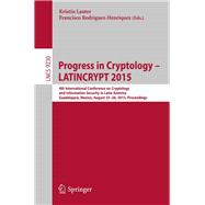 Progress in Cryptology - Latincrypt 2015