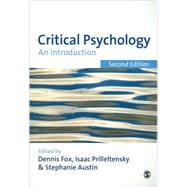 Critical Psychology : An Introduction