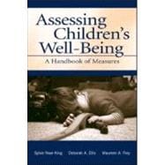 Child Assessment in Pediatric Settings : Handbook of Measures for Health Care Professionals