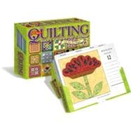 Quilting block & pattern-a-day; 2009 day-to-day calendar