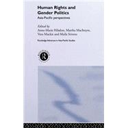 Human Rights and Gender Politics: Asia-Pacific Perspectives