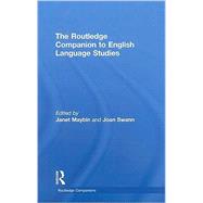 The Routledge Companion to English Language Studies,9780415401739