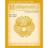 Mathematics for Elementary Teachers: A Contemporary Approach, Florida Correlation Guide Book, 8th Edition