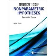 Statistical Tests of Nonparmetric Hypotheses