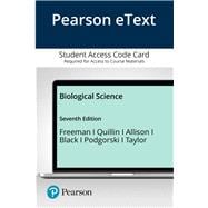 Pearson eText Biological Science -- Access Card,9780135971741