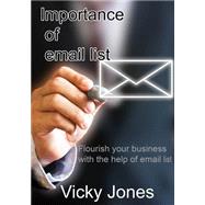 Importance of Email List