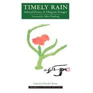 Timely Rain Selected Poetry of Chogyam Trungpa