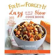 Lazy and Slow Cookbook