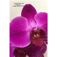 Website Password Organizer Single Purple Orchid