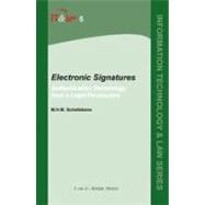 Electronic Signatures: Authentication Technology from a Legal Perspective