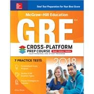 McGraw-Hill Education GRE 2018 Cross-Platform Prep Course