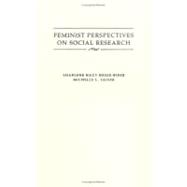 Feminist Perspectives on Social Research