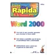 Guia Rapida Para Word 2000