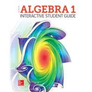 Algebra 1 2018, Interactive Student Guide