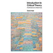 Introduction to Critical Theory