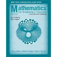 Mathematics for Elementary Teachers: A Contemporary Approach, New York Correlation Guide Book, 7th Edition