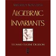 Algebraic Invariants