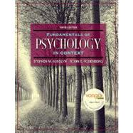 MyPsychLab with Pearson eText -- Standalone Access Card -- for Fundamentals of Psych in Context
