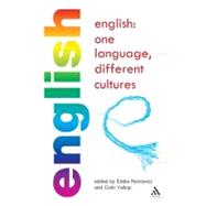 English: One Language, Different Cultures