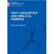 Text-Linguistics and Biblical Hebrew