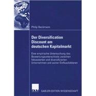 Der Diversification Discount Am Deutschen Kapitalmarkt