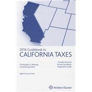 Guidebook to California Taxes 2016