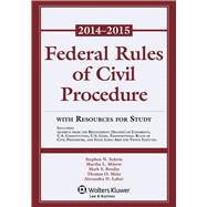 Federal Rules of Civil Procedure With Resource Study 2014-2015