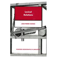 Lexical Relations