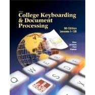 Gregg College Keyboarding & Document Processing (GDP), Lessons 1-120, Student Text