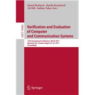 Verification and Evaluation of Computer and Communication Systems