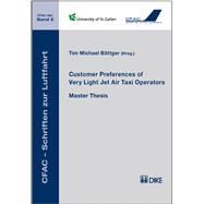 Customer Preferences of Very Light Jet Air Taxi Operators